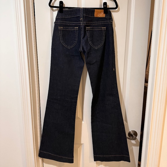True Religion Dark Wash Bootcut Low Rise Jeans - Picture 2 of 2